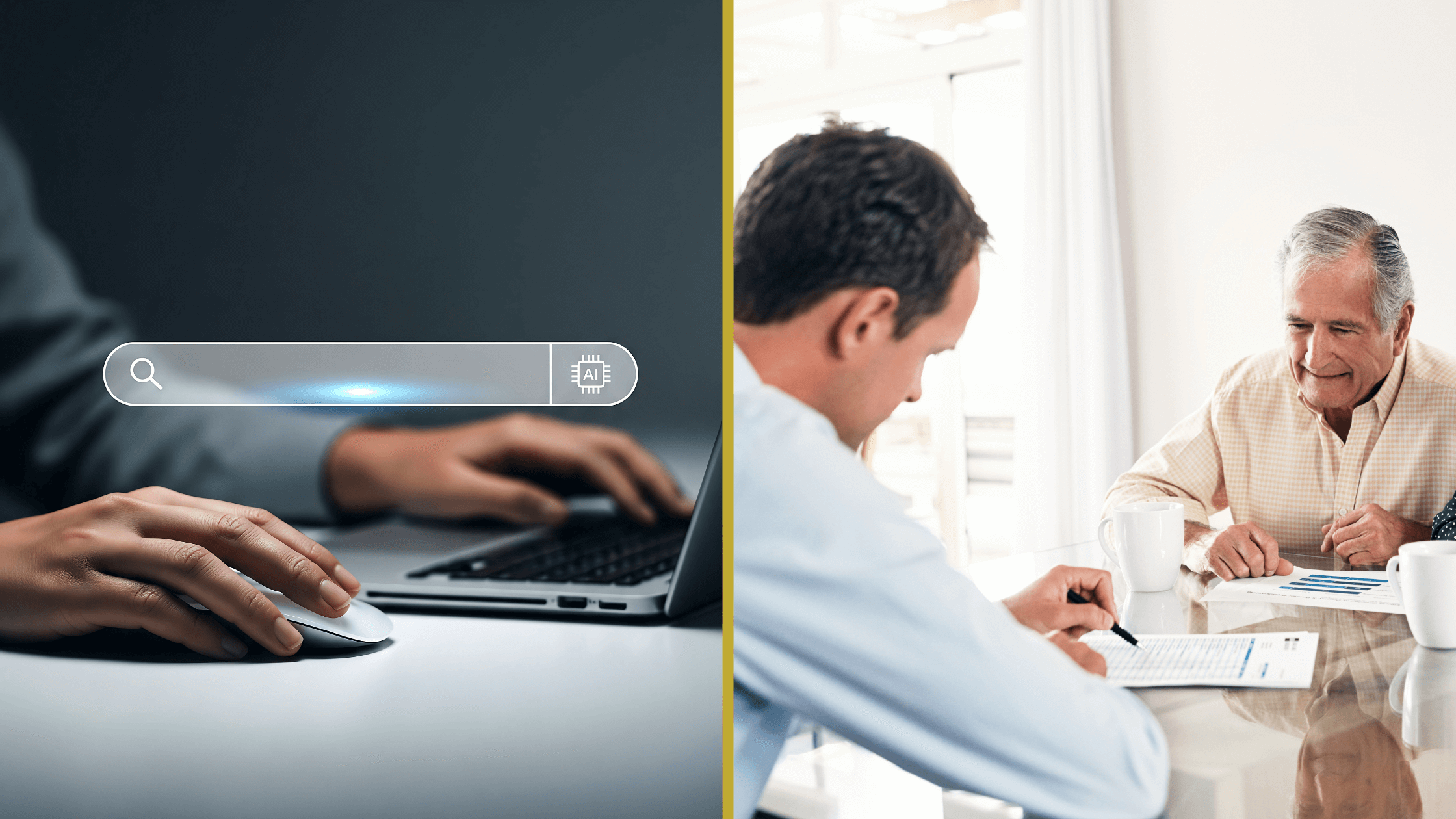 The difference between AI data and professional financial context about your retirement.